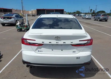 2025 Toyota Camry Se from USA, damaged, VIN 4T1DAACK3SU119122